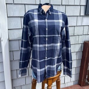 J. Crew factorySize M Plaid LS Shirt